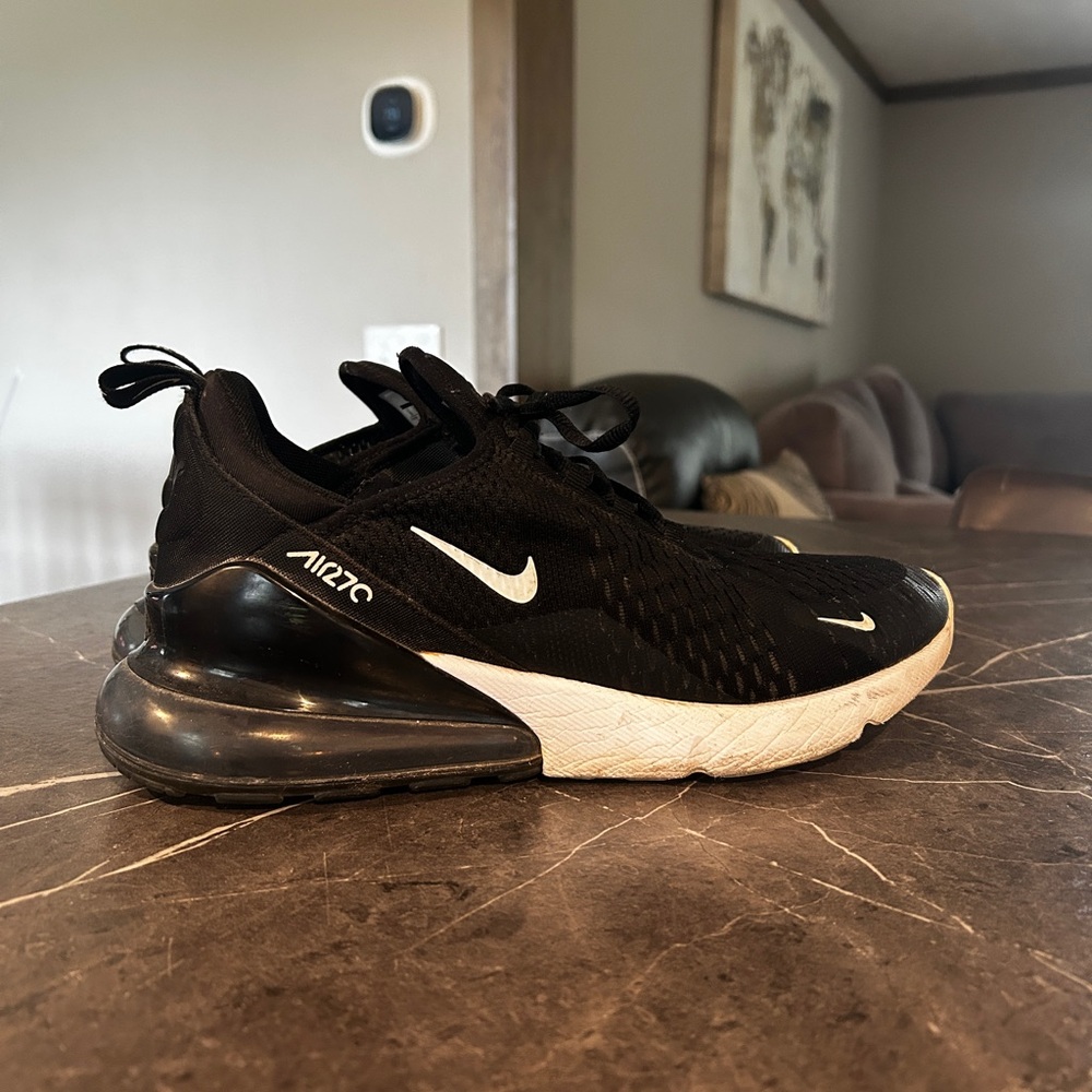 Nike Air Max 270 Black and White Sneakers
